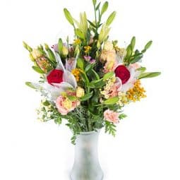 משלוח פרחים בחולון - זר שמח