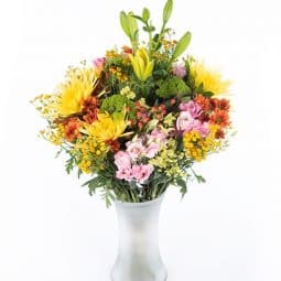 משלוח פרחים - חיבוקים צהובים